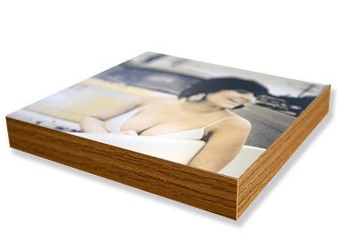 PhotoBloks™ - Pre-glued Mounting Blocks (18mm) - Oak